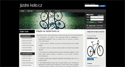 Desktop Screenshot of jizdni-kolo.cz
